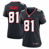 Jayden Higgins Houston Texans Women's Game Jersey - Navy online