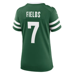 Justin Fields New York Jets Women's Game Jersey - Legacy Green sale