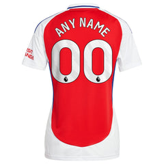 Arsenal Women's 2024/25 Home Replica Custom Jersey – Red on sale
