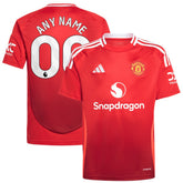 Manchester United Youth 2024/25 Home Replica Custom Jersey - Red cheap