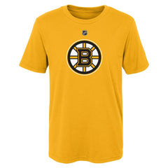 Boston Bruins Youth Primary Logo T-Shirt - Gold T-shirts