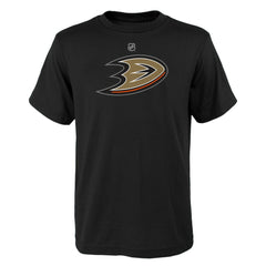 Anaheim Ducks Youth Primary Logo T-Shirt - Black T-shirts