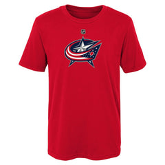 Columbus Blue Jackets Youth Primary Logo T-Shirt - Red T-shirts