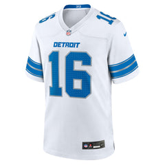 Jared Goff Detroit Lions Game Jersey - White sale