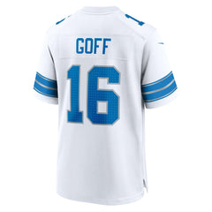 Jared Goff Detroit Lions Game Jersey - White sale