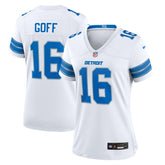 Jared Goff Detroit Lions Women's Game Jersey - White discount