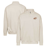 San Diego Padres Levelwear Murray Core Logo Quarter-Zip Pullover Top Khaki