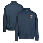Houston Astros Levelwear Murray Core Logo Quarter-Zip Pullover Top Navy