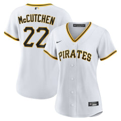 Andrew McCutchen Pittsburgh Pirates Women's Home Replica Player Jersey White