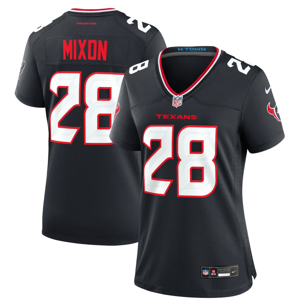 Joe Mixon Houston Texans Women's Game Jersey - Navy for sale