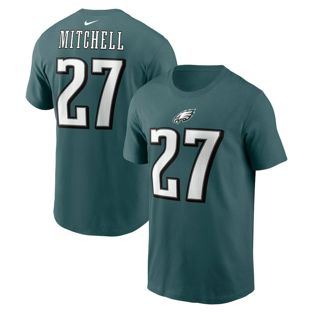 Quinyon Mitchell Philadelphia Eagles Name & Number T-Shirt - Green outlet