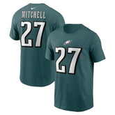 Quinyon Mitchell Philadelphia Eagles Name & Number T-Shirt - Green outlet