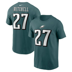 Quinyon Mitchell Philadelphia Eagles Name & Number T-Shirt - Green outlet