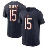 Rome Odunze Chicago Bears Name & Number T-Shirt - Navy discount