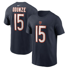 Rome Odunze Chicago Bears Name & Number T-Shirt - Navy discount