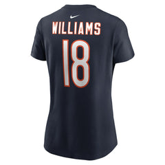 Caleb Williams Chicago Bears Women's Name & Number T-Shirt - Navy for sale