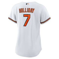 Jackson Holliday Baltimore Orioles Women's Home Replica Player Jersey White