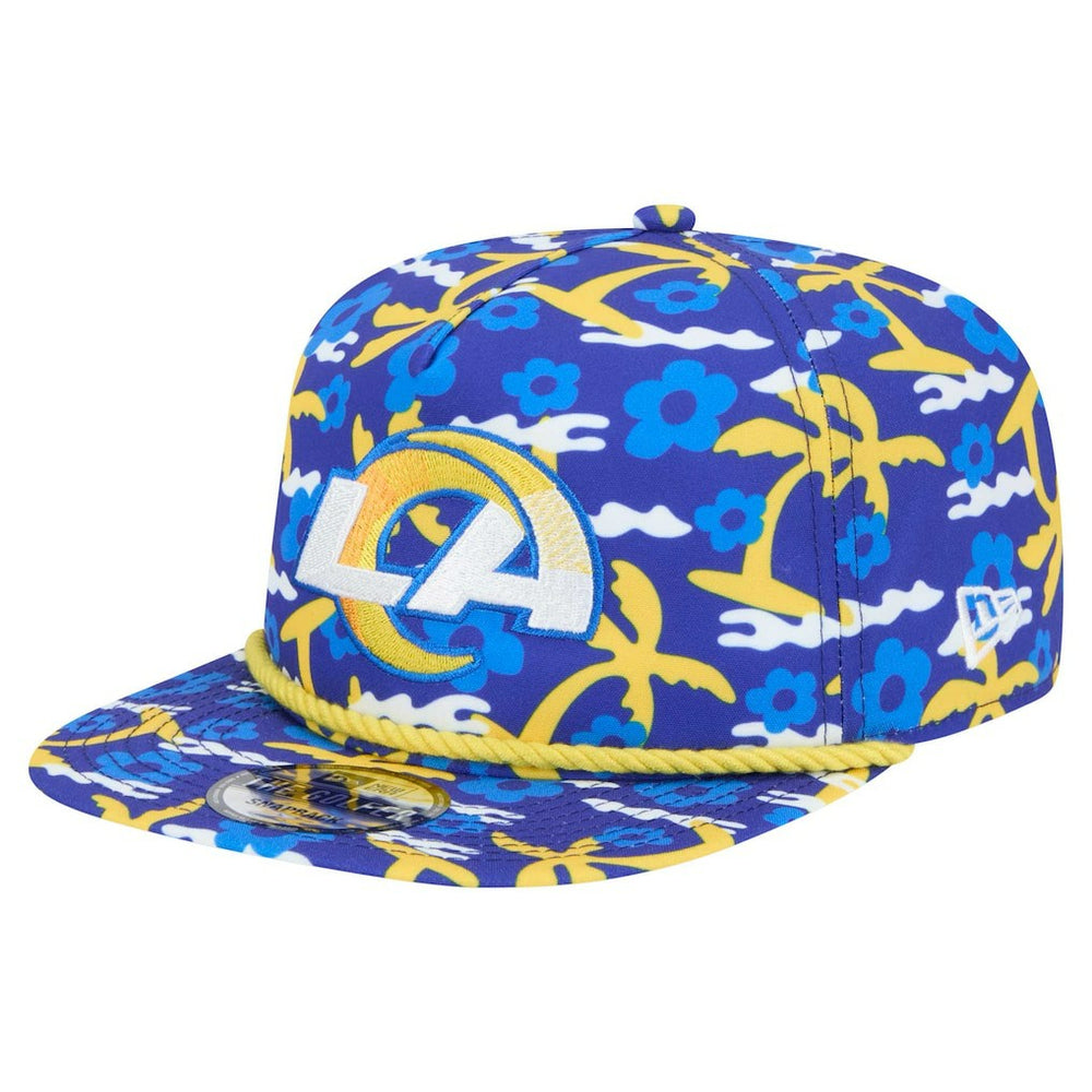 Los Angeles Rams New Era Wakey Wakey Golfer Snapback Hat - Royal for sale