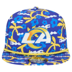 Los Angeles Rams New Era Wakey Wakey Golfer Snapback Hat - Royal for sale