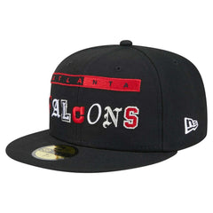 Atlanta Falcons New Era Ransom 59FIFTY Fitted Hat - Black discount