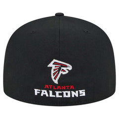 Atlanta Falcons New Era Ransom 59FIFTY Fitted Hat - Black discount