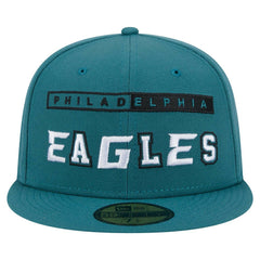 Philadelphia Eagles New Era Ransom 59FIFTY Fitted Hat - Midnight Green discount