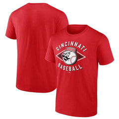 Cincinnati Reds Classic Diamond T-Shirt - Red