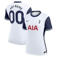 Tottenham Hotspur Women's 2024/25 Home Replica Custom Jersey - White for sale