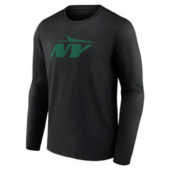New York Jets Secondary Logo Long Sleeve T-Shirt - Black discount