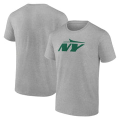 New York Jets Secondary Logo Lightweight T-Shirt - Heather Gray online