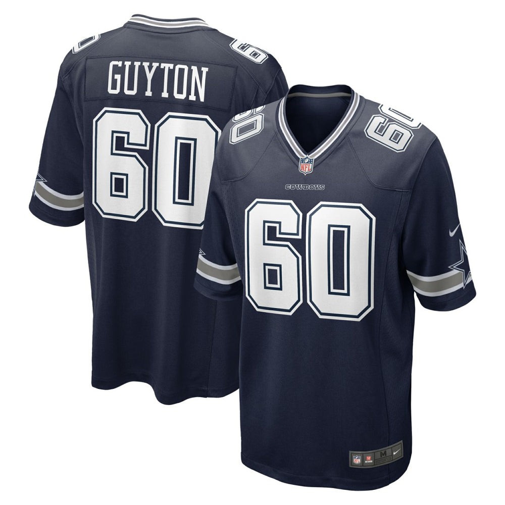 Tyler Guyton Dallas Cowboys Player Game Jersey - Navy outlet