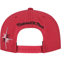 Chicago Bulls Starlight Snapback Hat - Red on sale