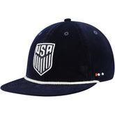 USMNT Unisex Snow Beach Corduroy Adjustable Hat on sale - Navy