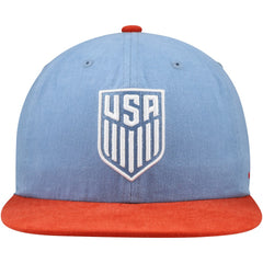 USMNT Unisex Swingman Adjustable Hat - Light Blue/Red sale