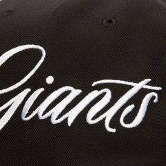 San Francisco Giants Just Don x MLB Lux Script Snapback Hat Black