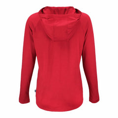Arizona Cardinals Cutter & Buck Women's Coastline Epic Comfort Eco Recycled Raglan Pullover Hoodie - Red for sale