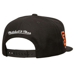 San Francisco Giants Double Up Snapback Hat Black