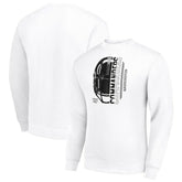 Washington Commanders Starter Half Helmet Team Graphic Tri-Blend Fleece Pullover Sweatshirt - White discount