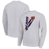Chicago Bears Starter Color Scratch Team Graphic Fleece Pullover Sweatshirt - Heather Gray discount