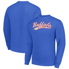 Buffalo Bills Starter Tailsweep Team Graphic Tri-Blend Fleece Pullover Sweatshirt - Royal for sale