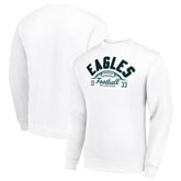 Philadelphia Eagles Starter Half Ball Team Graphic Tri-Blend Fleece Pullover Sweatshirt - White for sale
