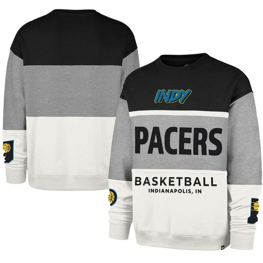 Indiana Pacers '47 Unisex 2024/25 City Edition On Five Maximalist Pullover Sweatshirt - Gray cheap