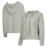 Philadelphia 76ers Concepts Sport Women's Ventura Comfy Pullover Hoodie - Gray shop