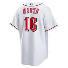 Noelvi Marte Cincinnati Reds Home Replica Jersey White