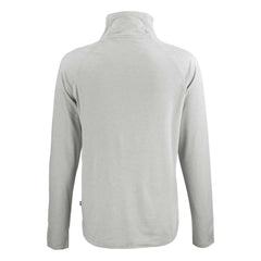 California Angels Cutter & Buck Women's Cooperstown Collection Coastline Epic Comfort Eco Recycled Funnel Neck Raglan Pullover Top Gray