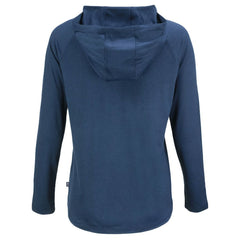 St. Louis Cardinals Cutter & Buck Women's Cooperstown Collection Coastline Epic Comfort Eco Recycled Hoodie Raglan Long Sleeve T-Shirt Navy