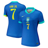 Vini Jr. Brazil National Team Women's 2024 Away Replica Jersey for sale - Blue