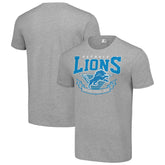 Detroit Lions Starter 80s Inspired Team Logo T-Shirt - Heather Gray on sale
