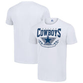 Dallas Cowboys Starter 80s Inspired Team Logo T-Shirt - White for sale