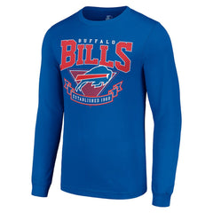 Buffalo Bills Starter '80s Inspired Team Logo Long Sleeve T-Shirt - Royal outlet